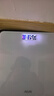 奥克斯体重秤家用小型耐用精准升级充电电子秤测人体高精准体脂称重秤 白色充电 实拍图