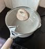 卡罗特麦饭石小奶锅宝宝辅食锅婴儿煎煮一体锅不粘钛锅家用汤泡面锅20cm 实拍图
