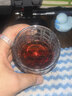 宝石纹玻璃杯INS风高颜值洋酒杯透明家用加厚鸡尾酒调酒啤酒杯子 宝石杯200ml 实拍图