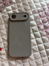 奶小鸭（NEYAA）适用苹果air手机壳iphone17air保护套镜头全包超薄Magsafe磁吸液态硅胶防摔简约男女款 钛原色 实拍图