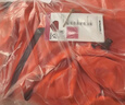 迪卡侬（DECATHLON）硬壳冲锋衣男女春秋登山防风防水单层夹克风衣运动外套MH500 霞光橙（男女同款）- 亚洲款 新款上市 加内胆选大一码 2XL 实拍图