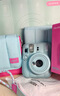 INSTAX富士instax立拍立得 一次成像相机 mini13漂浮记忆礼盒 蜜瓜绿 含10张幻梦银河相纸 实拍图