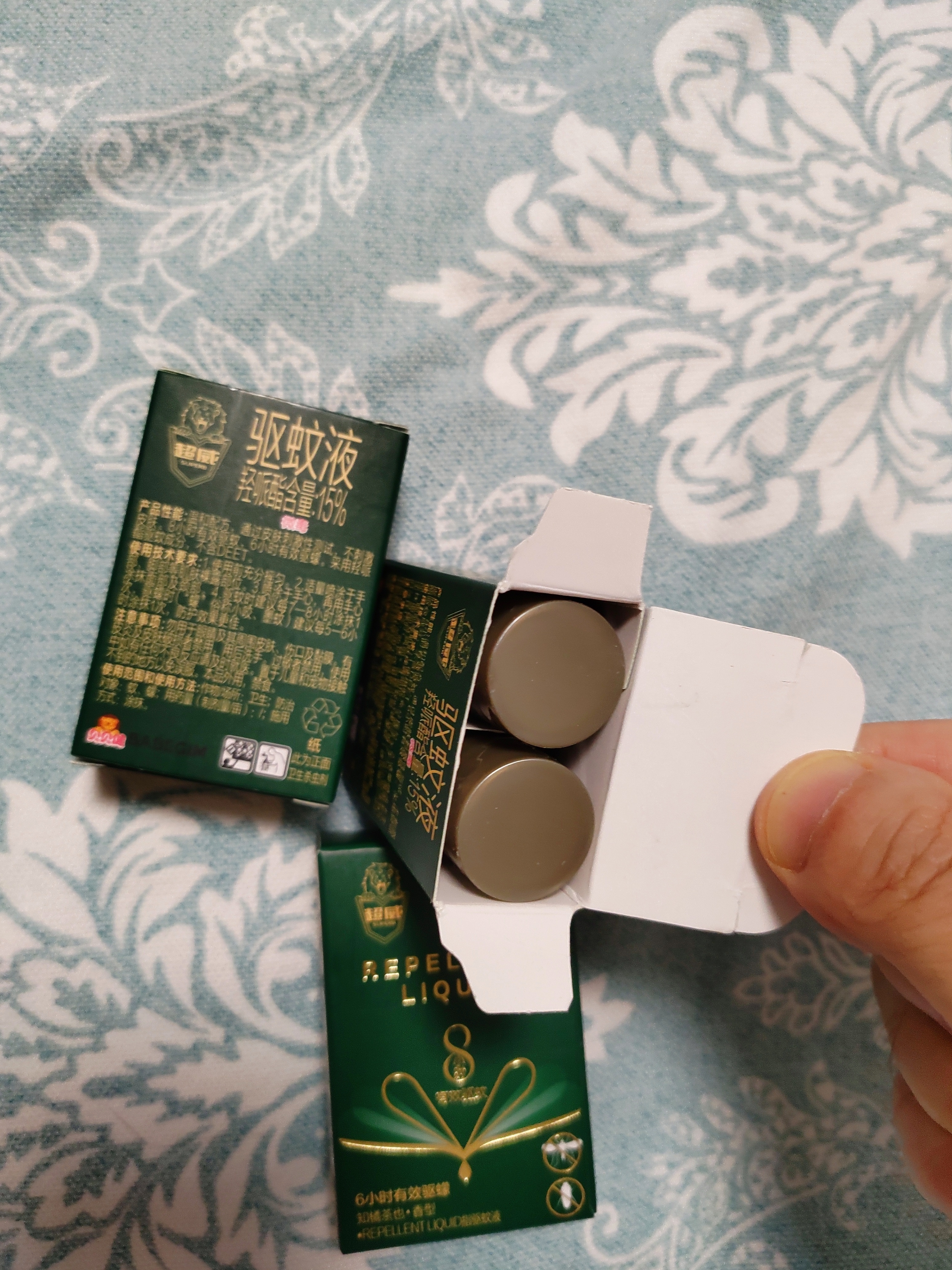 超威驱蚊液 防蚊喷雾 驱蚊水羟哌酯便携喷雾消红止痒户外驱蚊便携装 【回购福利】替换装60ml=补液6支 实拍图
