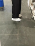 H8小白鞋2026新款春季百搭莆田鞋子情侣男女内增高厚底休闲运动板鞋 白色-黑皮尾（礼盒装） 42 男码 实拍图