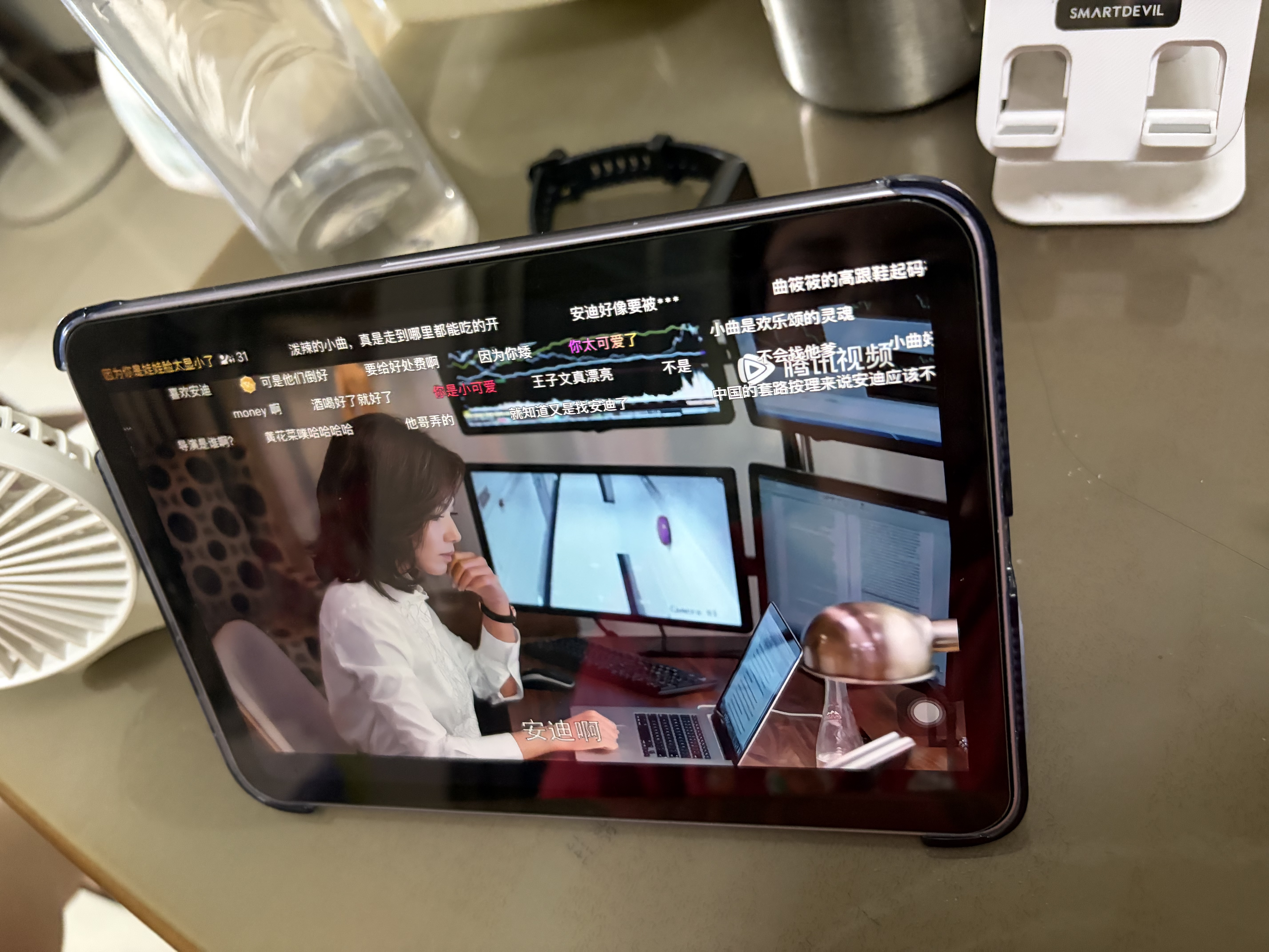 CangHua 适用ipad mini7/6保护壳8.3英寸 2024款A17Pro迷你6/7保护套苹果平板支架三折超薄防摔防弯皮套 实拍图