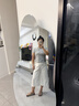 优衣库牛仔裙裤/水洗产品女装阔感裙裤26春夏新款488694 488694/00白色 27 /160/68A 实拍图