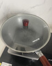 九阳（Joyoung）炒锅铁锅健康无涂层精铁锅家用炒菜锅炉灶通用34cm带盖C122 实拍图