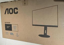 AOC21.5英寸 120Hz VA面板 HDMI接口 低蓝光不闪 可壁挂 三边微边 超薄节能 办公电脑显示器22B35HM2 实拍图