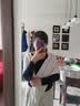 俞兆林（YUZHAOLIN）纯色镂空针织空调房披肩外搭女2026新款三角防晒丝巾旗袍坎肩围巾 白色主图款 晒单实拍图