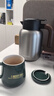 富光闷泡壶焖茶壶高颜值保温壶白茶泡茶水壶茶水分离316不锈钢带把手 本色【独立茶仓款】1600ml 实拍图