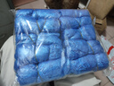 特美居（temeiju）一次性鞋套防水家用加厚塑料PE脚套机房学生防滑防尘200只 实拍图