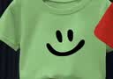 100%纯棉夏男童女童短袖T恤儿童2026年新款中小童宝宝衣服上衣-SL 绿色+黑色 90 cm 实拍图