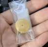 妍韵珠宝精品天然蜜蜡平安扣散珠佛头 俄料琥珀白花背云手链diy配件 18mm 实拍图
