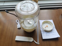 家用苏泊尔同款榨汁杯便携大容量1300ML果汁机鲜榨机小型辅食机家用果蔬果汁杯明星同款榨汁杯 米白色【38叶刀可碎冰】1300ML  赠双盖 实拍图