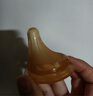 乐起偏心奶嘴仿真母乳质感新生婴儿鸭嘴吸嘴超软防胀气适配贝亲宽口径 仿母乳偏心奶嘴  M号2孔（适合3-6月）1只装 实拍图
