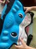 micro迈古儿童护臀防摔裤轮滑花样滑冰滑雪溜冰屁股垫 护臀鲨鱼蓝S码 实拍图