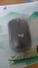 罗技（Logitech）M185鼠标 无线鼠标 办公鼠标 对称鼠标 黑色灰边 带无线2.4G接收器 实拍图
