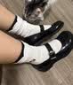 猫人女士袜子女【100%纯棉刺绣】秋冬中筒袜可爱小狗防臭抑菌女袜4双 实拍图