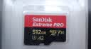 闪迪（SanDisk）512GB TF（MicroSD）内存卡 A2 4K V30 U3 C10 至尊超极速移动存储卡 读速200MB/s 写速140MB/s 实拍图