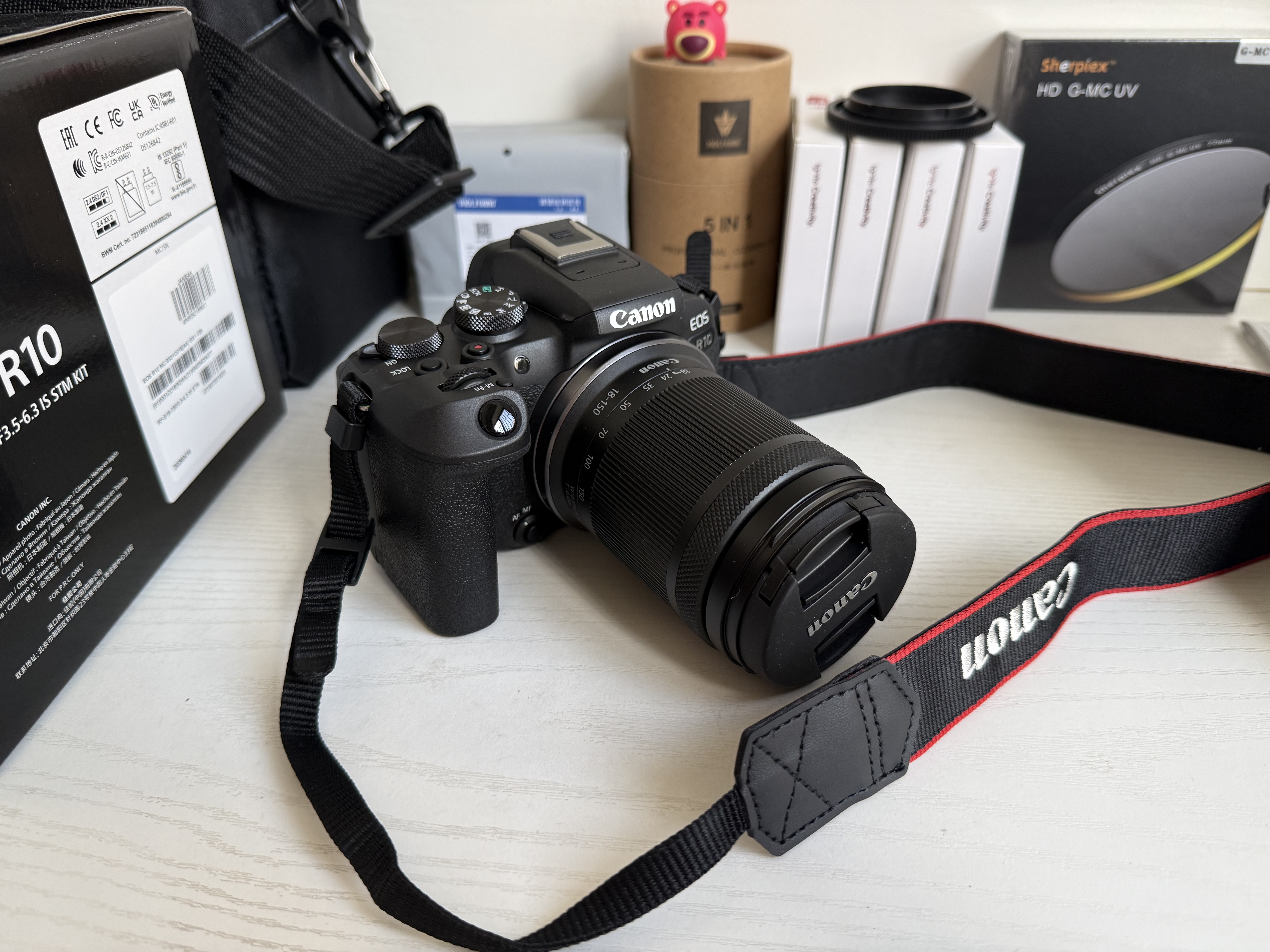 佳能（Canon）EOS R10 微单相机 4K Vlog视频直播 轻量化家用旅游照相机 RF-S 18-150mm大变焦套机 摄影进阶套装 实拍图