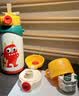 babycare儿童保温杯水壶吸管杯大宝宝学饮杯316不锈钢双饮上学600ml 实拍图