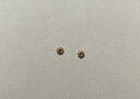 御邪黄金999足金转运珠齿轮手串手绳搭配diy礼物男女款情人节礼物 齿轮珠:约0.03g单颗 实拍图