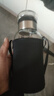 【送杯套】大容量加厚玻璃杯子便携杯茶水分离带杯套泡茶水杯 透明 1000ml吨吨桶 1只装 实拍图