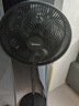 美的（Midea）【超级单品】七叶轻音立式电风扇家用柔风落地扇台式桌面小型风扇大风量节能摇头宿舍电扇 SAF30AB 实拍图