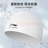 李宁（LI-NING）泳帽硅胶防水游泳帽男女士游泳泳帽LSMV461香芋紫 实拍图