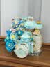 樱花树屋向日葵永生花diy积木相机摆件相框中秋节生日礼物女生 【花漾蓝调】复古相机（配胶水+暖灯） 实拍图