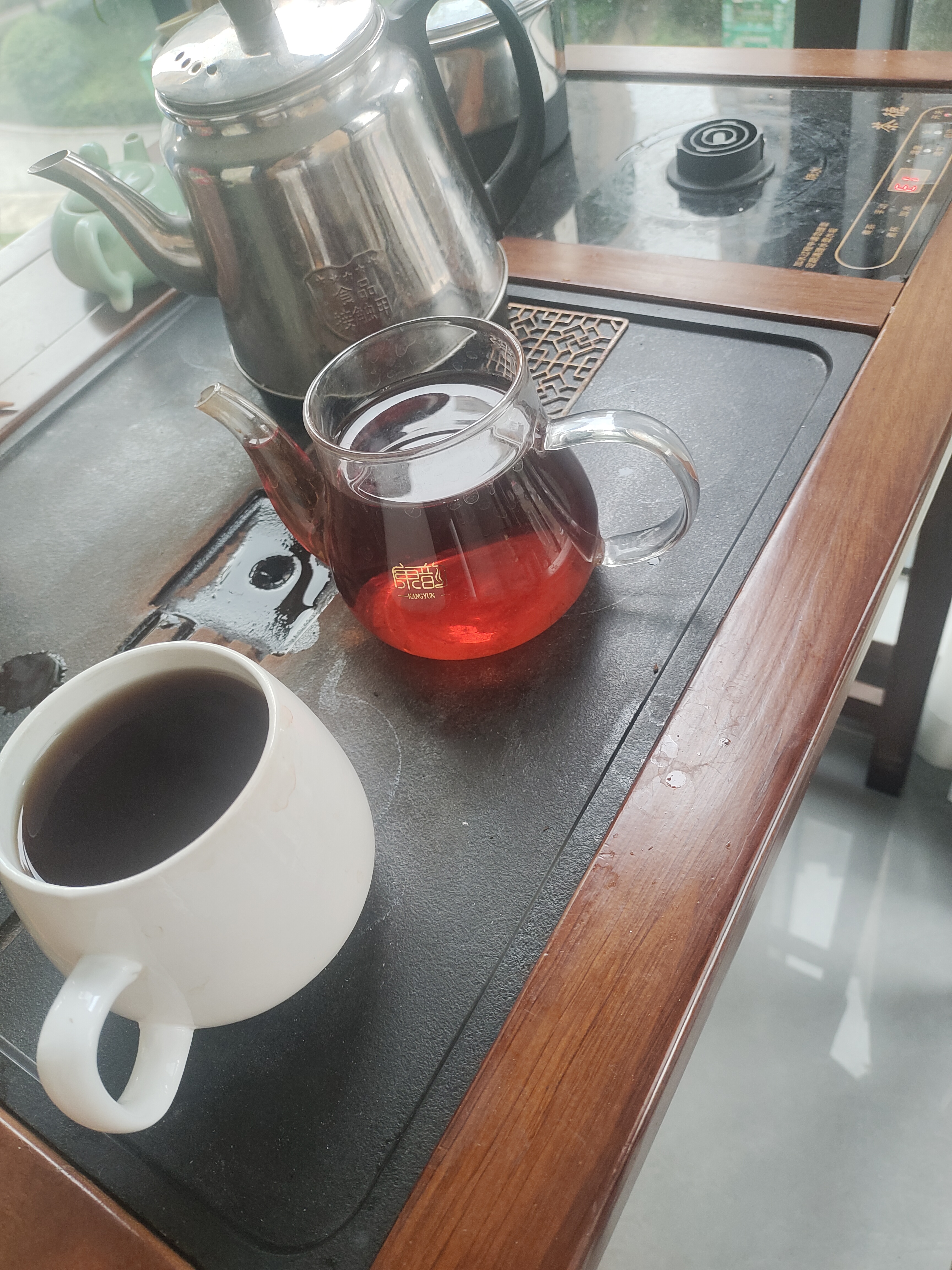 鸿韵清新正宗生晒特级小青柑陈皮普洱熟茶叶节日高档中秋节送礼盒装500g 实拍图
