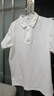 凡客诚品（VANCL）POLO衫男夏季户外防晒运动短袖男士宽松网孔透气速干t恤 白色 L 实拍图