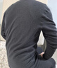 海澜之家保暖内衣男士秋衣秋裤男100%纯棉抗菌防螨秋冬季内衣圆领保暖套装 2026年新款升级60支100%纯棉抗菌防螨-黑色 L /170(体重110-130斤) 实拍图