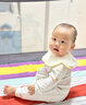 十月结晶花边围嘴3条6层防水0-2岁口水巾婴幼儿宝宝围脖吃饭围兜 童梦国风 实拍图