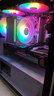 九州风神（DEEPCOOL）玄冰600白ARGBCPU风冷散热器6热管单塔/热管偏置设计/聚风环ARGB风扇/多平台支持 实拍图