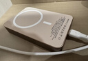 Zokd【国家3C认证】MagSafe磁吸充电宝适配苹果17iPhone移动电源20W超级快充大容量超薄小巧便携无线 沙漠金【20000M丨20W快充】 新3C认证·可上飞机高铁【所有手机通用】 实拍图