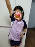 特步（XTEP）儿童泳衣女童分体游泳衣小中大童泳装女 藏紫140 实拍图