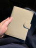 赟娅旅行rfid防盗刷护照包便携多功能防水护照收纳包真皮机票护照夹 大象灰【防盗刷】 实拍图