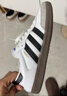 阿迪达斯 adidas三叶草  samba T头鞋运动鞋男女休闲鞋B75806 43 实拍图