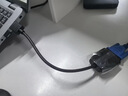 绿联HDMI转VGA线转换器 高清视频转接头 笔记本电脑盒子机顶盒连电视显示器投影仪线 黑 40253 实拍图