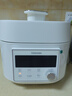 东芝（TOSHIBA）【旗舰新品】小白露风冷电压力锅 5L 4-8人高压锅家用IH锁鲜0排气 纯钛0涂层+陶瓷双胆PC-50MXVC 实拍图