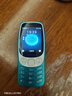 诺基亚（NOKIA）3210 4G 移动联通电信广电全网通 2.4英寸双卡双待 直板按键学生功能机备用手机 蓝色 实拍图