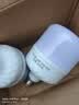 超亮led灯泡e27螺口家用白光5W10W20W30W40W60W80瓦大功率节能灯 超亮护眼【40W】高配恒流款 【1个装】E27螺口-白光 实拍图