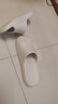回力拖鞋男女凉拖鞋抑菌防滑浴室内外穿软弹凉拖鞋HL0397乳白38-39码 实拍图