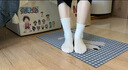 棉竹屋袜子女款堆堆袜夏季薄款白色冰冰袜春款莫代尔无骨长筒袜 实拍图