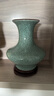 傲世景德镇陶瓷器仿古中式青花瓷花瓶工艺品客厅摆件博古架办公室装饰 手绘官窑裂纹赏瓶+底座+证书 实拍图