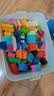 费乐（FEELO）拼装积木一斤装男女孩生日礼物儿童玩具500g大颗粒1645-1 实拍图