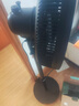 美的（Midea）【超级单品】七叶轻音立式电风扇家用柔风落地扇台式桌面小型风扇大风量节能摇头宿舍电扇 SAF30AB 实拍图