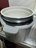 美的（Midea）有钛青瓷0涂层营养蒸电压力锅5L 智能预约多功能一体高压电饭锅MY-E5811G家用4-6人开盖火锅电饭煲 实拍图