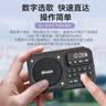 纽曼N123收音机老年人专用2026新款便携式充电 高端半导体随身听播放器 插卡听歌戏曲评书音箱响 红色 实拍图